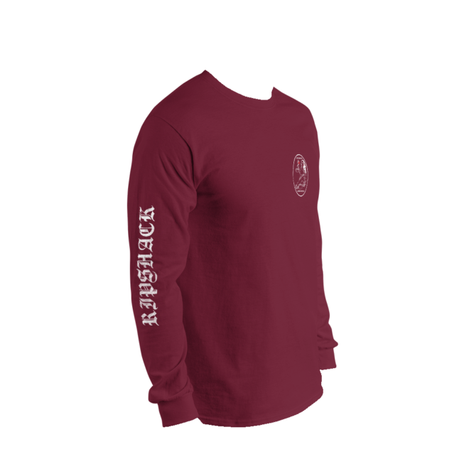 POISONED APPLE LONG SLEEVE – MAROON - Image 3