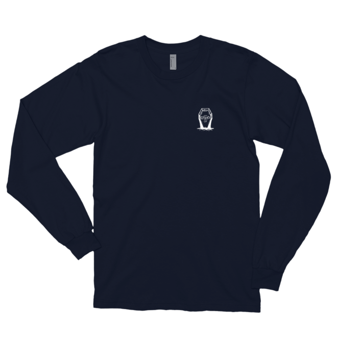 ETERNAL SLEEP LONG SLEEVE – NAVY - Image 2